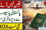 Pakistan Passport VOA & Visa-Free Countries 2026 You Can Visit